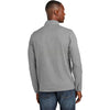 TravisMathew Men's Dark Grey Heather Balboa Chest Stripe 1/4 Zip