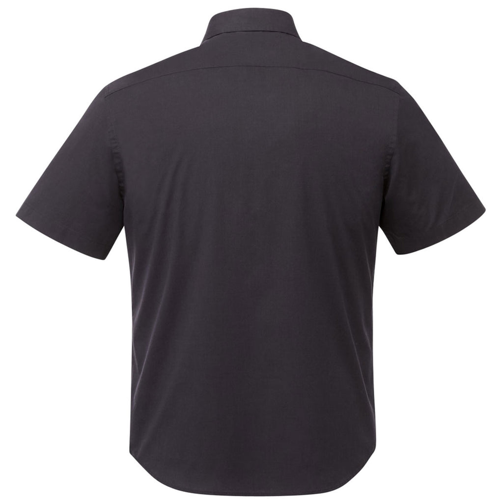 UNTUCKit Men's Black Classic Coufran Short Sleeve Shirt