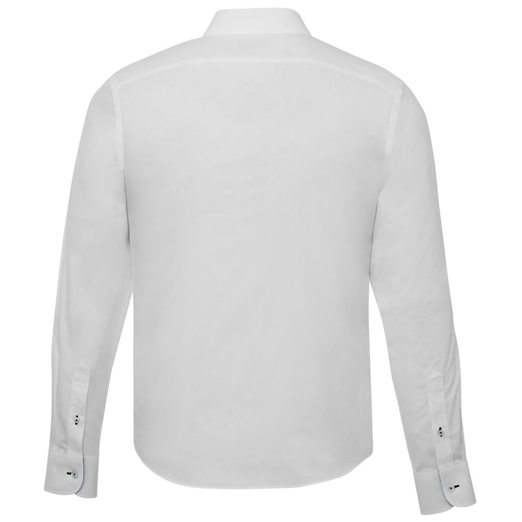 UNTUCKit Men's White Las Cases Special Wrinkle-Free Long Sleeve Shirt