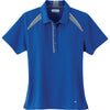 Elevate Women's New Royal Quinn Short Sleeve Polo