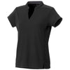 Elevate Women's Black Piedmont Short Sleeve Polo