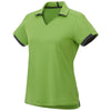 Elevate Women's Apple/Grey Storm Cerrado Short Sleeve Polo