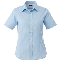 Elevate Women's Frost Blue Stirling Short Sleeve Shirt