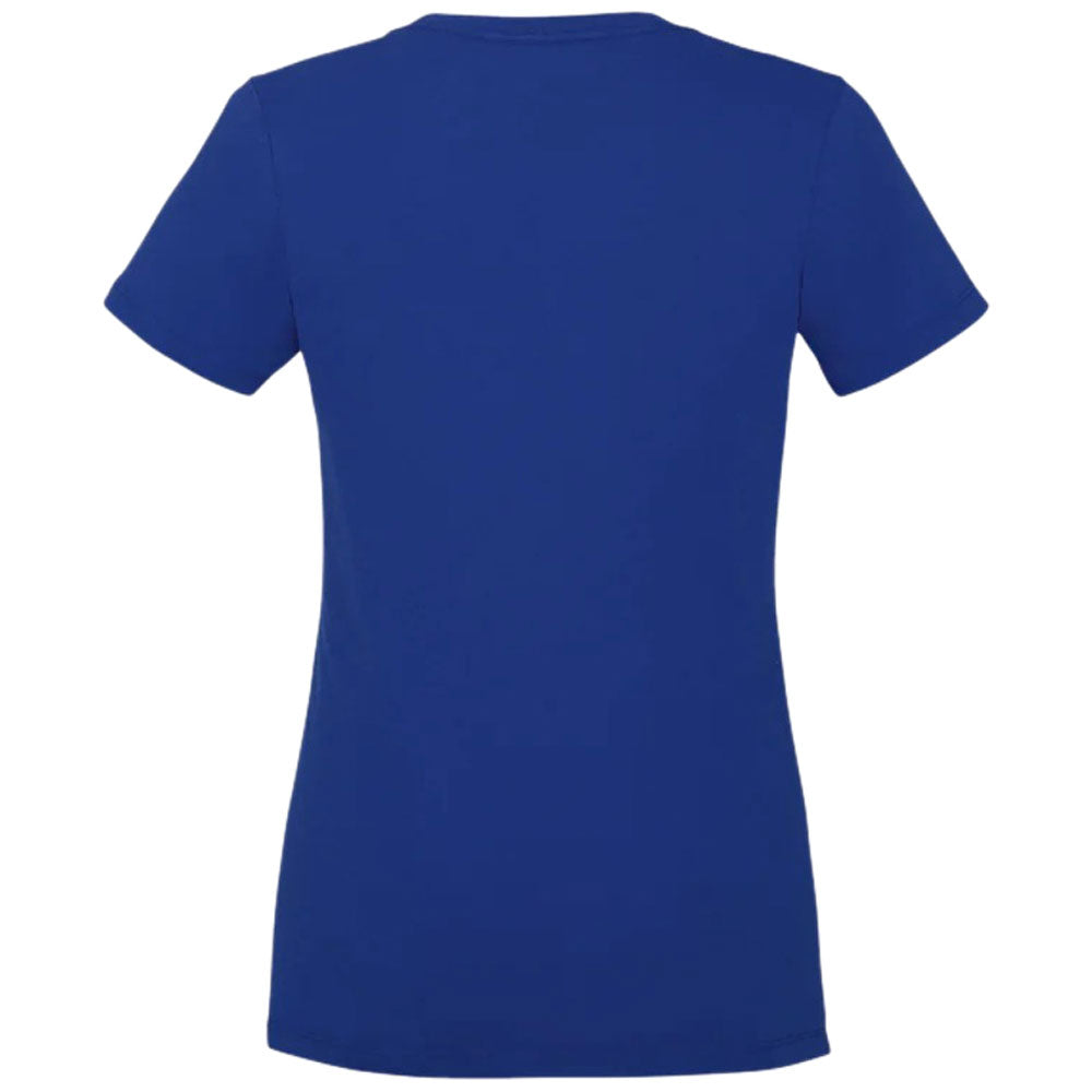 Elevate Women's New Royal Somoto Eco Short Sleeve Tee