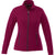 Elevate Women's Maroon Rixford Polyfleece Jacket