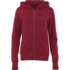 Elevate Women's Maroon Cypress Fleece Zip Hoody