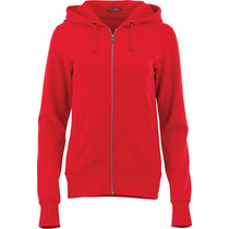 Elevate Women's Team Red Cypress Fleece Zip Hoody