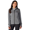 Elevate Women's Black/Heather Charcoal Tamarack Full Zip Jacket