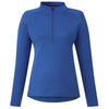 Trimark Women's New Royal Evans Eco Knit Performance Half Zip