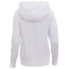 Elevate Women's White Dayton Fleece Hoody