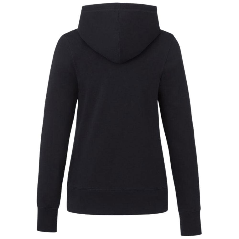 Elevate Women's Black Argus Eco Fleece Full Zip Hoody