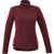 Elevate Women's Maroon Heather Tremblant Knit Jacket