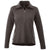 Trimark Women's Heather Dark Charcoal Stratton Knit Half Zip