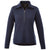 Trimark Women's Metro Blue Heather Stratton Knit Half Zip