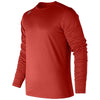 New Balance Men's Sedona Red Long Sleeve Tech Tee