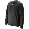 New Balance Men's Black Heather Crew Fleece