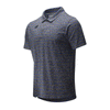 New Balance Men's Royal Stripe Polo