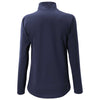 New Balance Women's Team Navy Lightweight Solid Half Zip