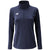 New Balance Women's Team Navy Lightweight Solid Half Zip