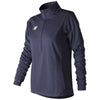 New Balance Women's Team Navy Lightweight Solid Half Zip