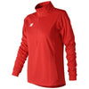 New Balance Women's Team Red Lightweight Solid Half Zip