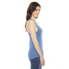 American Apparel Women's Athletic Blue Racerback Tank