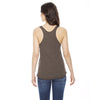 American Apparel Women's Triblend Coffee Racerback Tank