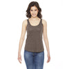 American Apparel Women's Triblend Coffee Racerback Tank