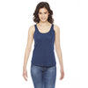 American Apparel Women's Triblend Indigo Racerback Tank