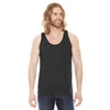 American Apparel Unisex Triblend Black Tank