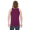 American Apparel Unisex Triblend Cranberry Tank