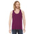 American Apparel Unisex Triblend Cranberry Tank