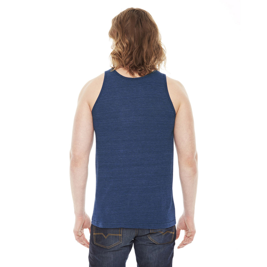 American Apparel Unisex Triblend Indigo Tank