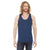 American Apparel Unisex Triblend Indigo Tank