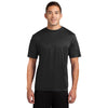 Sport-Tek Men's Black Tall PosiCharge Competitor Tee