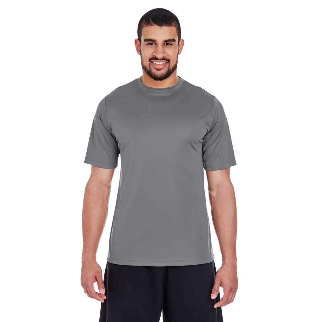 Team 365 Men's Sport Graphite Zone Performance T-Shirt