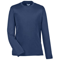 Team 365 Youth Sport Dark Navy Zone Performance Long-Sleeve T-Shirt