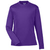 Team 365 Youth Sport Purple Zone Performance Long-Sleeve T-Shirt