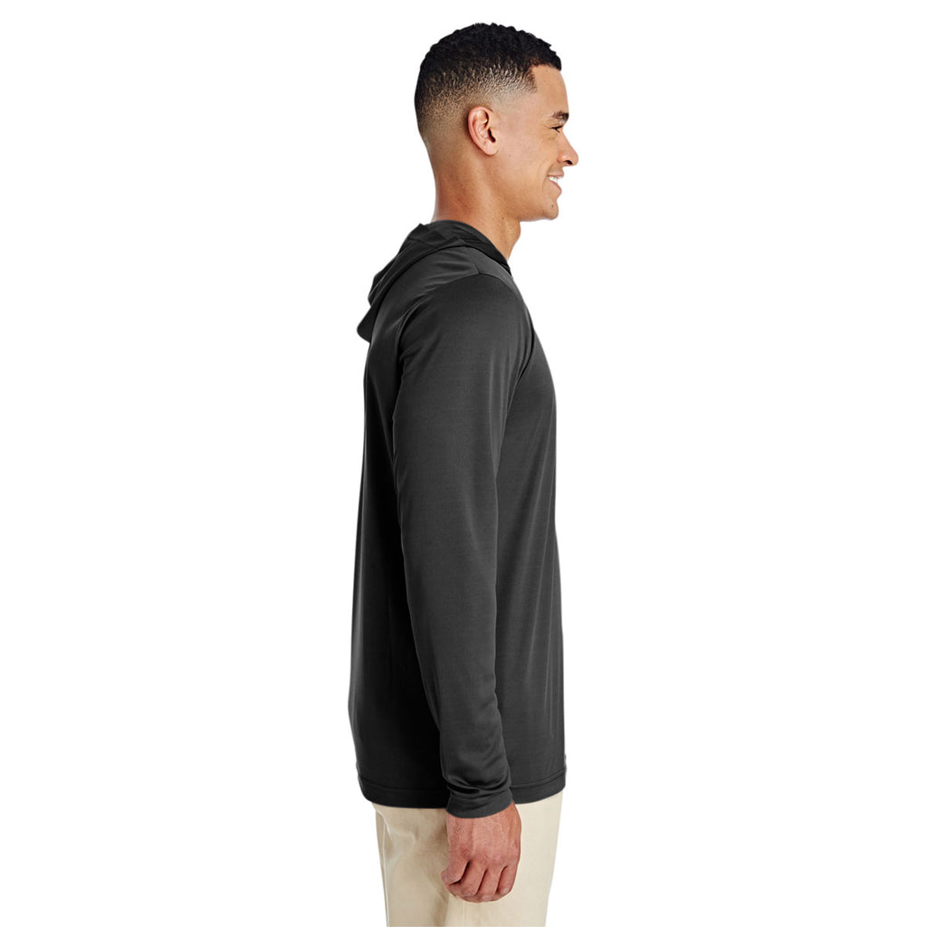 Team 365 Men's Black Zone Performance Hoodie