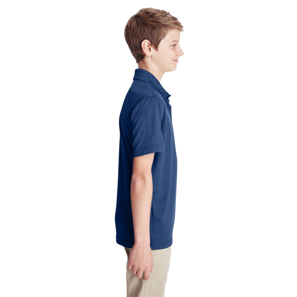 Team 365 Youth Sport Dark Navy Zone Performance Polo