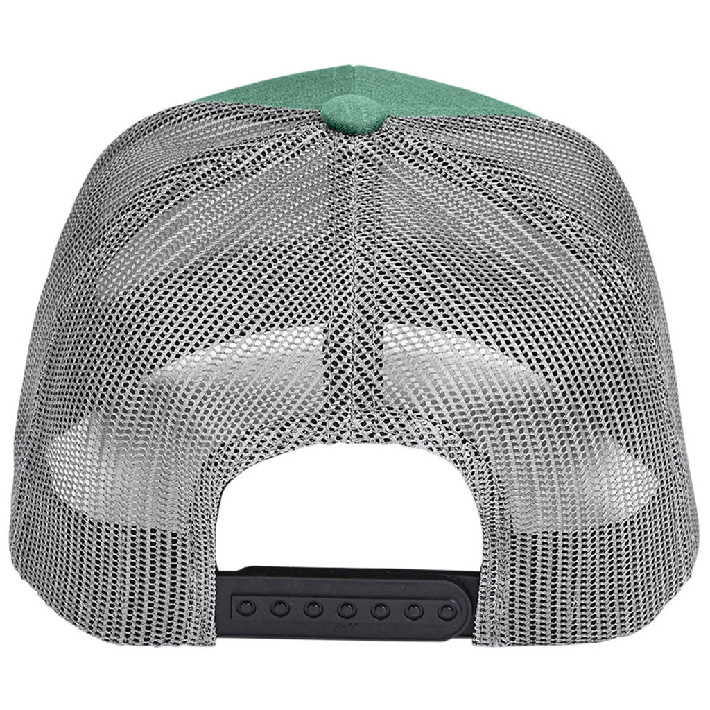 Team 365 Sport Forest Heather/Sport Grey Zone Sonic Heather Trucker Cap