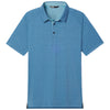 UNRL Men's Ocean Blue Turing Polo