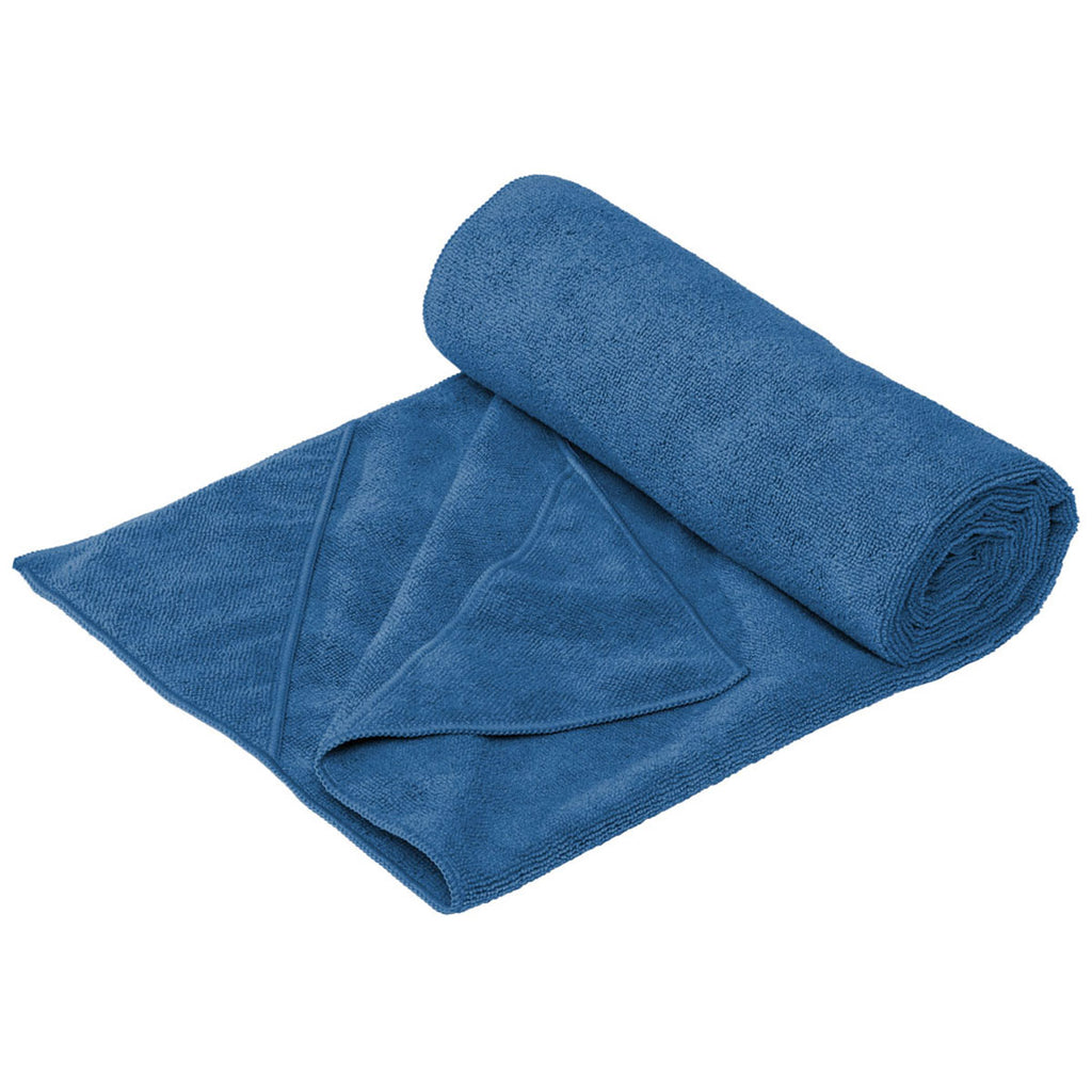 Port Authority Aegean Blue Micofiber Stay Fitness Mat Towel