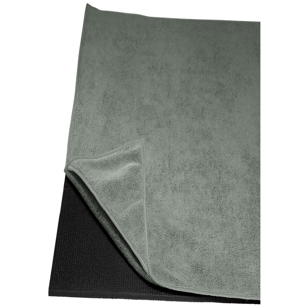 Port Authority Gusty Grey Micofiber Stay Fitness Mat Towel