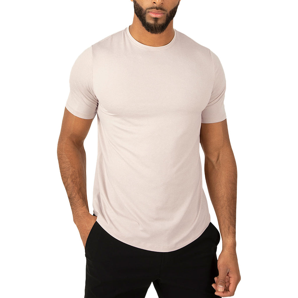 UNRL Men's Heather Sand Ultra Tee