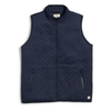 Marine Layer Men's Navy Heather Corbet Full Zip Vest