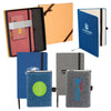 Strand Red Snow Canvas Notebook/Executive Charger Gift Set