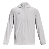 Under Armour Men's Halo Gray Squad 3.0 Warm-Up Full Zip Jacket