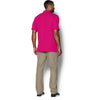 Under Armour Men's Tropic Pink Performance Team Polo