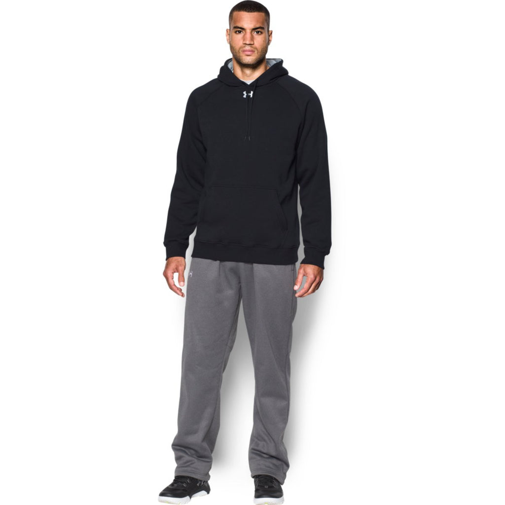 Under Armour Men's Black Rival Fleece Hoodie